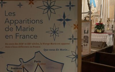 Expo sur les apparitions de la Vierge Marie en France